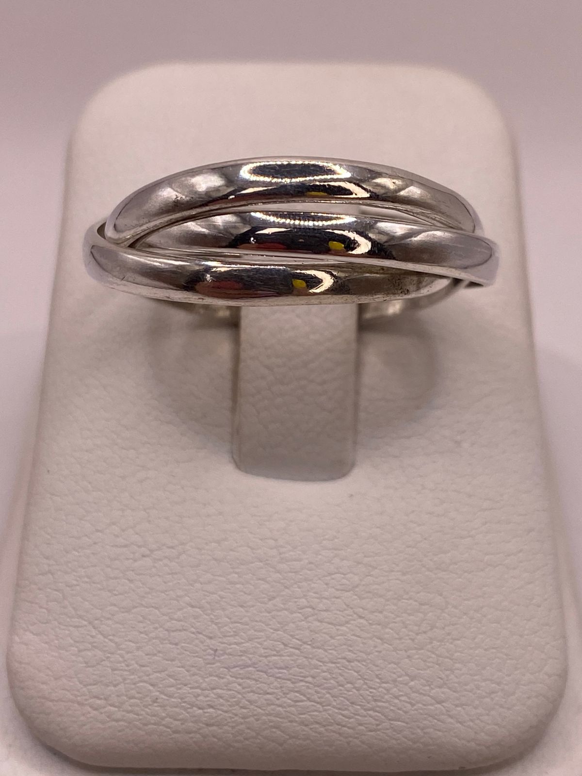 Anillo Triple Entrelazado en Plata .925 “fin de Semana”