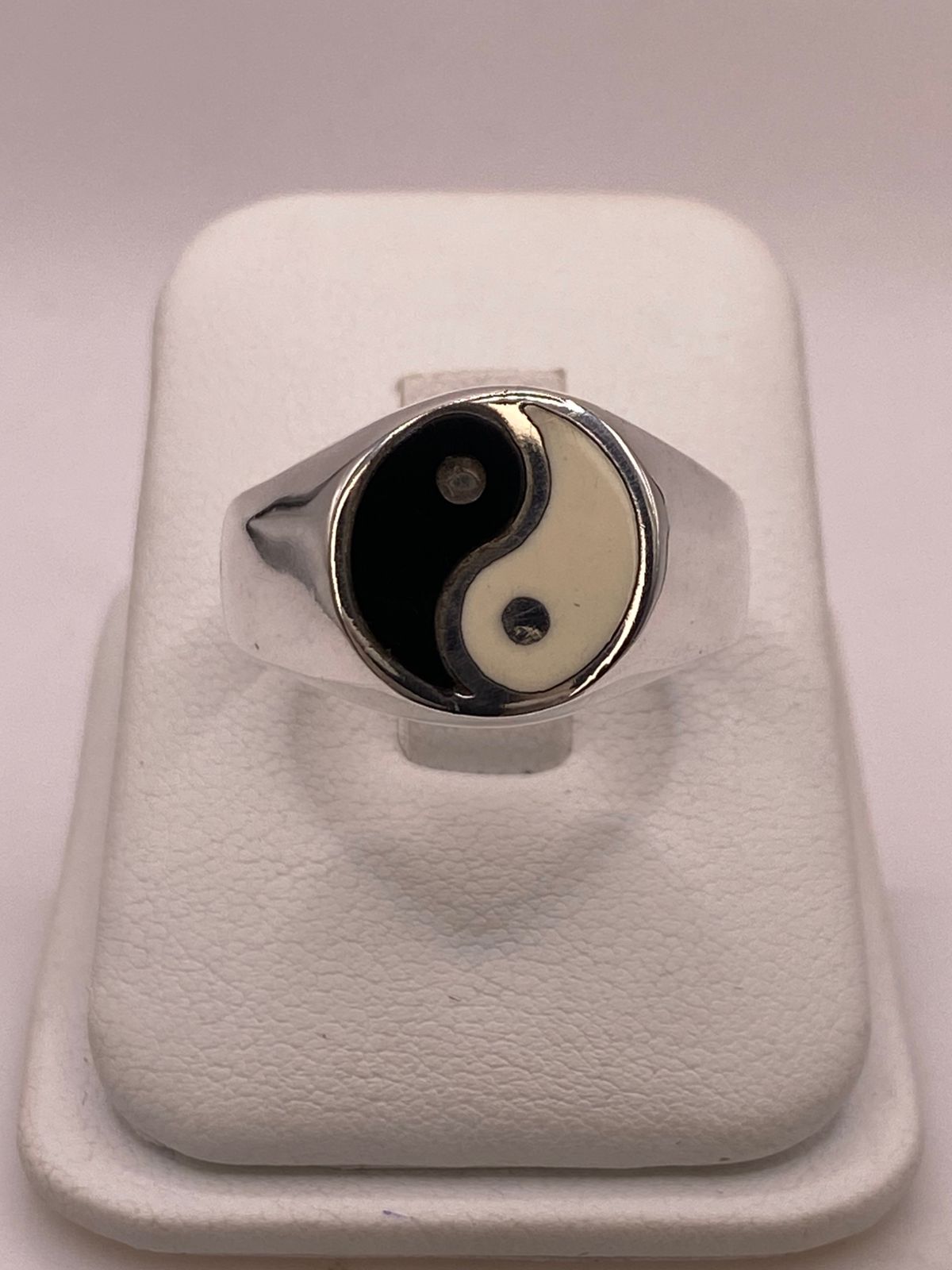 Anillo Yin Yang en Plata .925