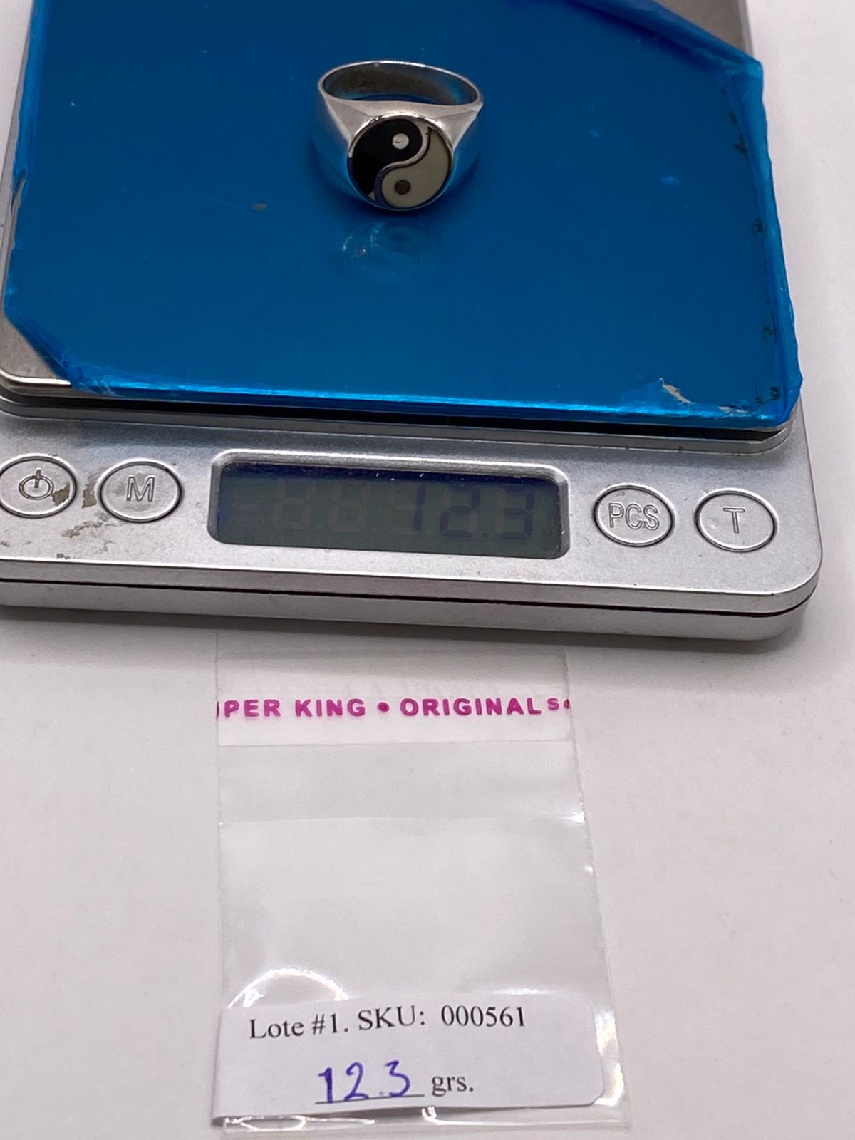 Anillo Yin Yang en Plata .925