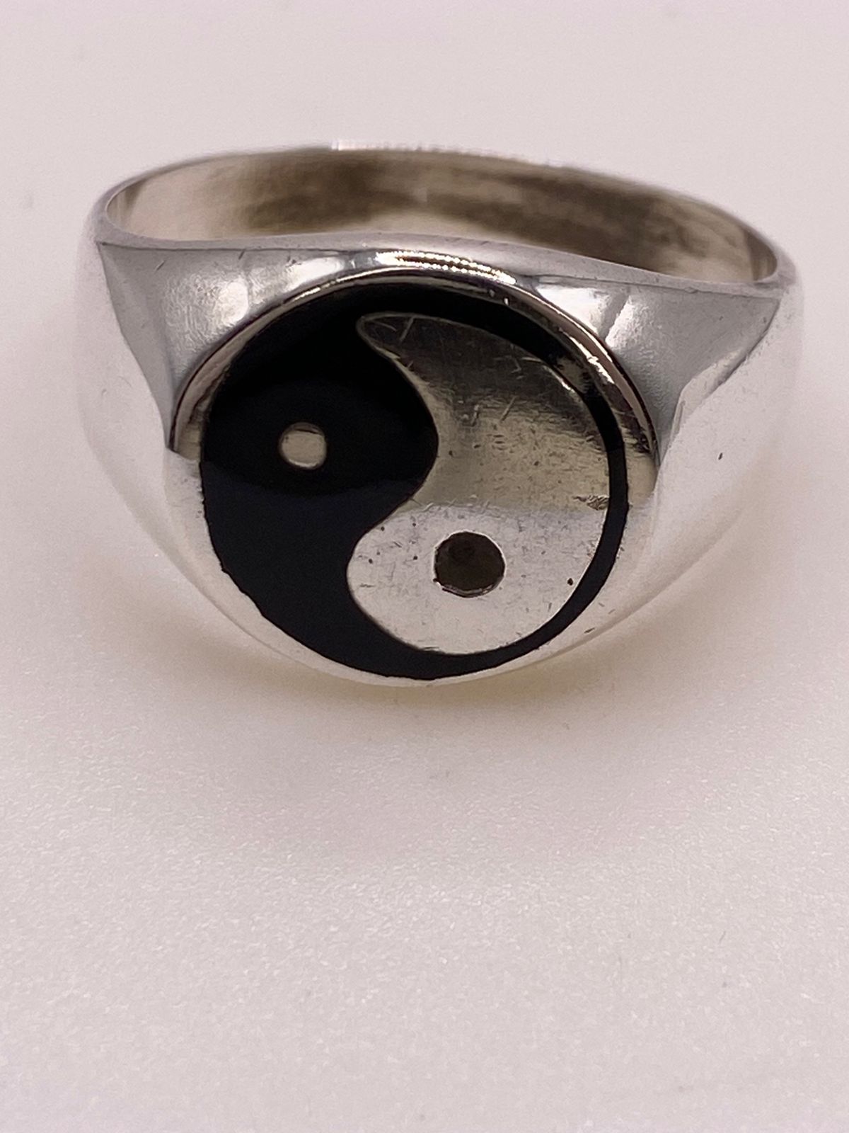 Anillo Yin Yang en Plata .925