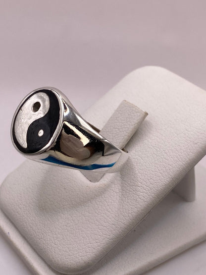 Anillo Yin Yang en Plata .925