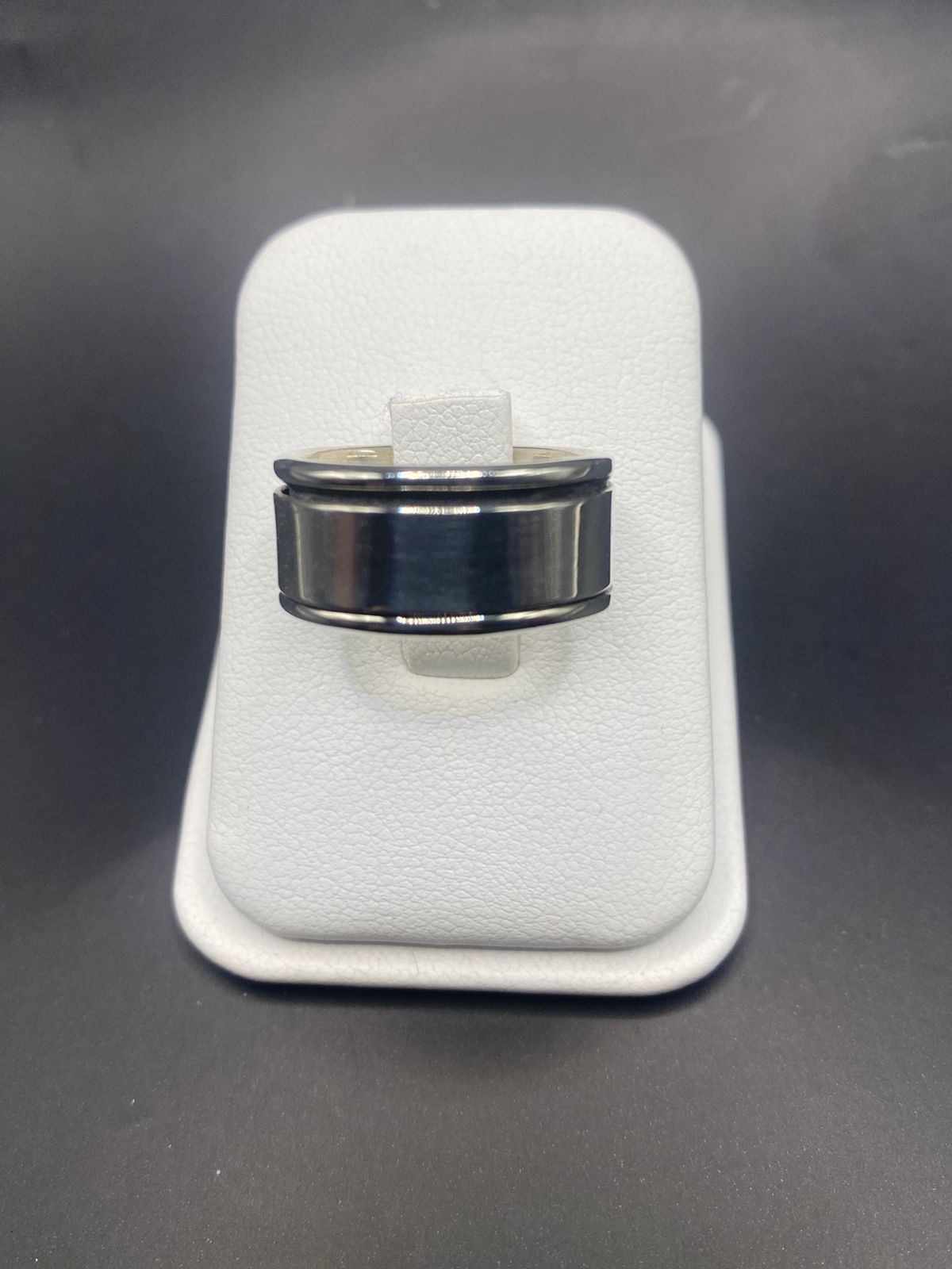 Anillo Plata Ley 925 Giratorio Liso