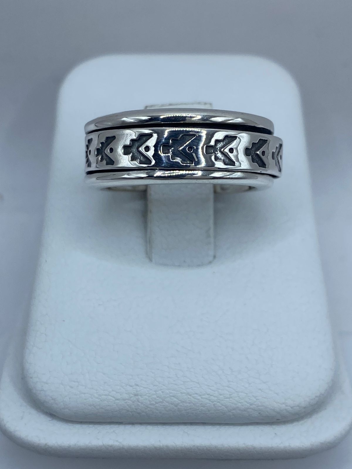 💍 Anillo de Plata 925 con Diseño de Flechas