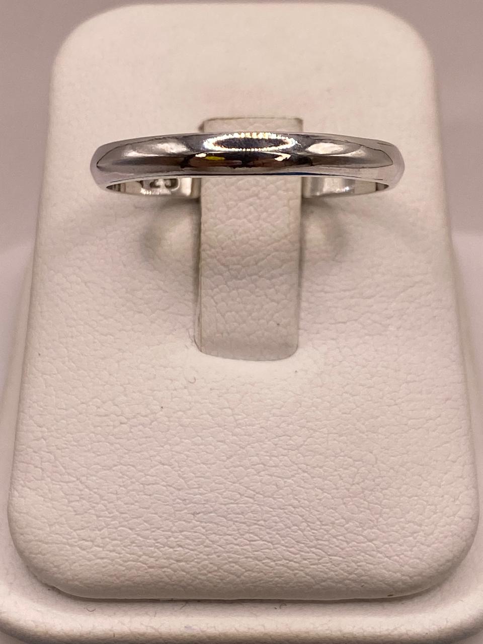 Argolla Lisa en Plata .925