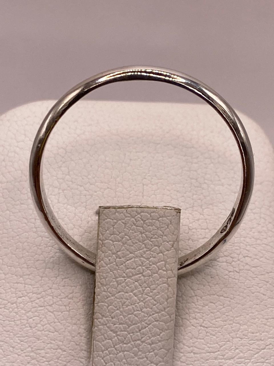 Argolla Lisa en Plata .925