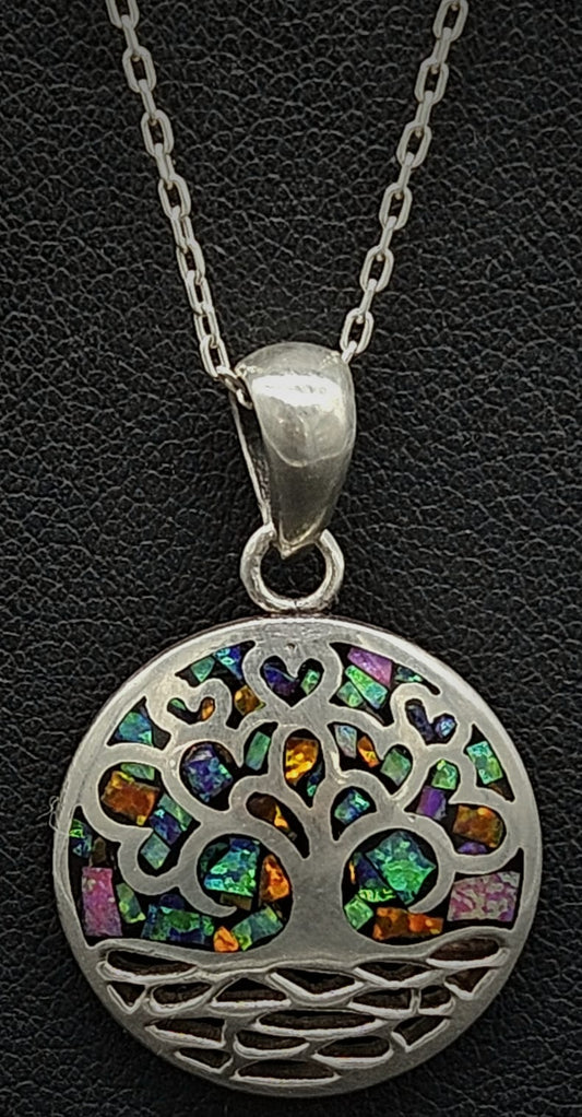 DIJE PLATA LEY 950 ARBOL DE LA VIDA