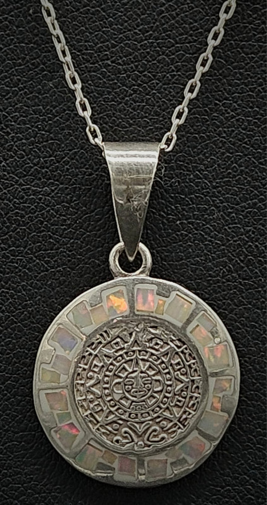 DIJE PLATA LEY 950 CALENDARIO AZTECA
