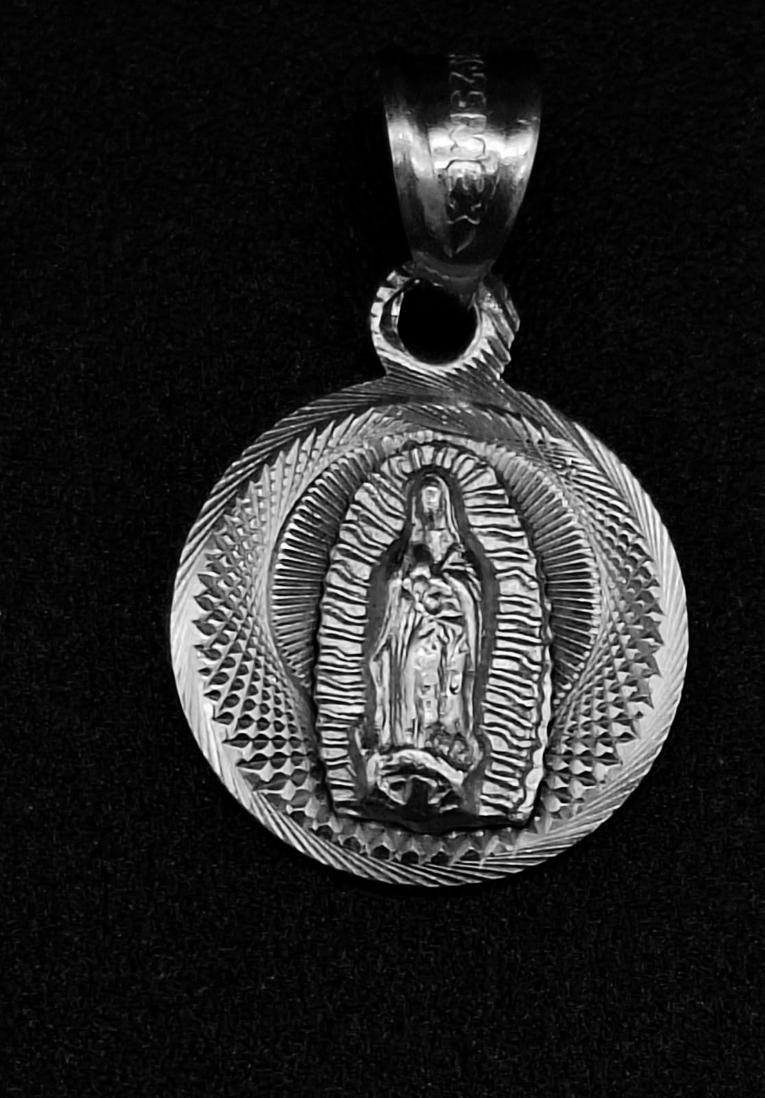 DIJE PLATA 925, VIRGEN DE GUADALUPE