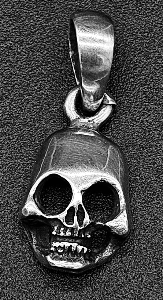 DIJE PLATA LEY 925, CALAVERA