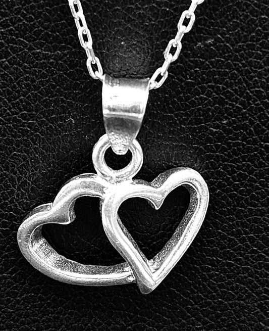DIJE PLATA LEY 925, DE CORAZONES
