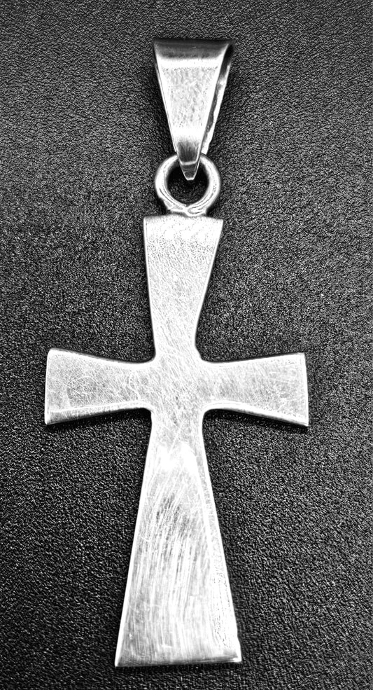 DIJE PLATA LEY 925, CRUZ