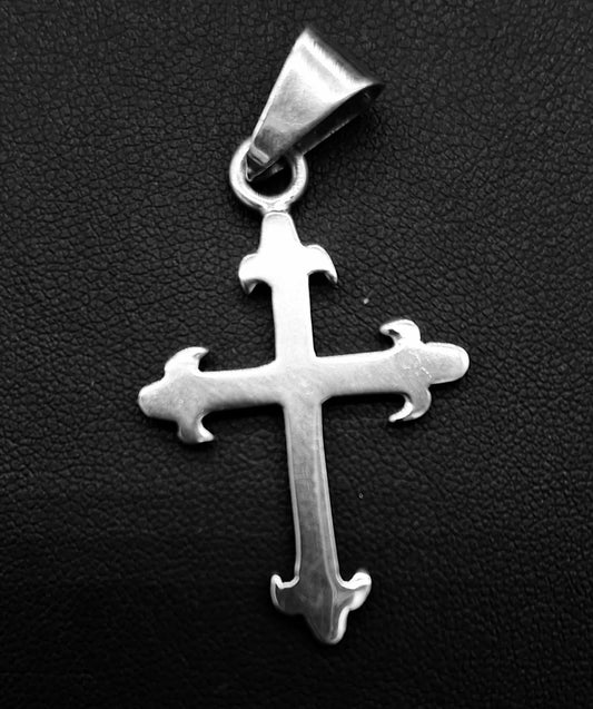 DIJE PLATA LEY 925, CRUZ