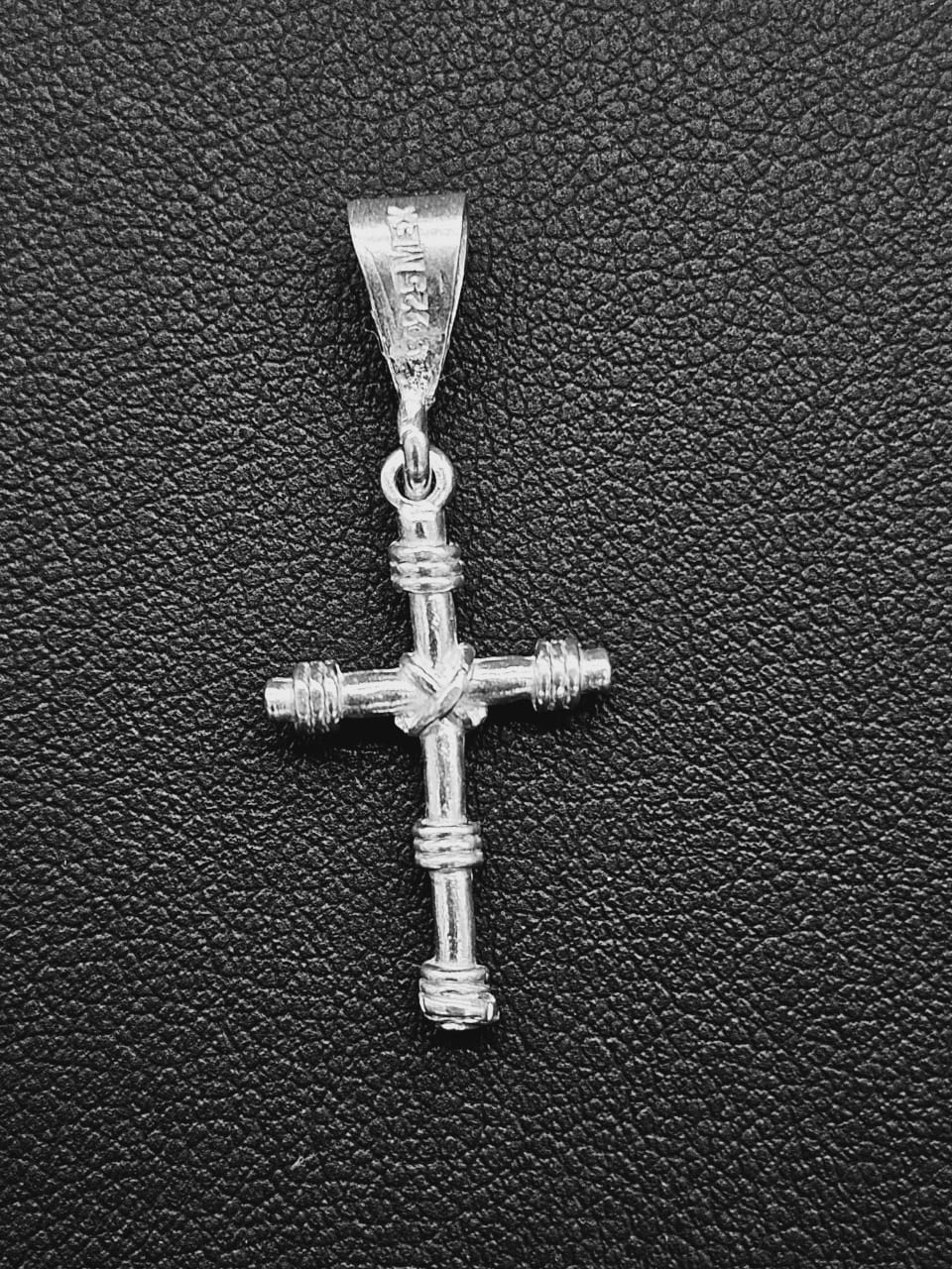 DIJE PLATA LEY 925, CRUZ