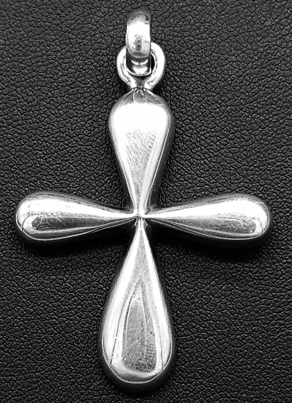 DIJE PLATA LEY 925, CRUZ