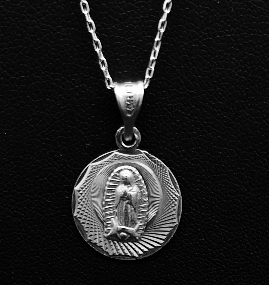 DIJE PLATA LEY 925 , VIRGEN DE GUADALUPE