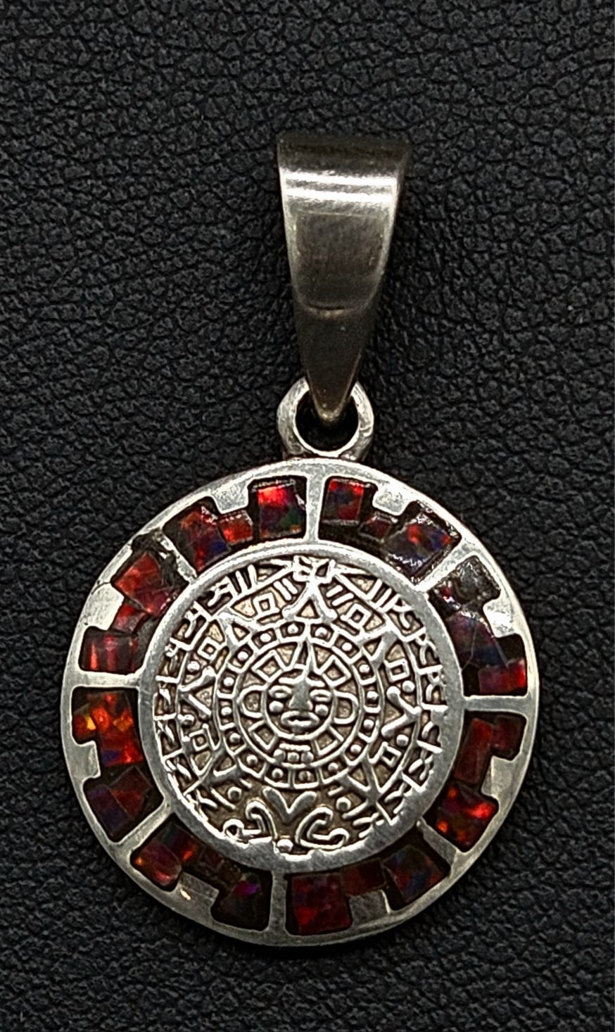 DIJE PLATA LEY 950 CALENDARIO AZTECA