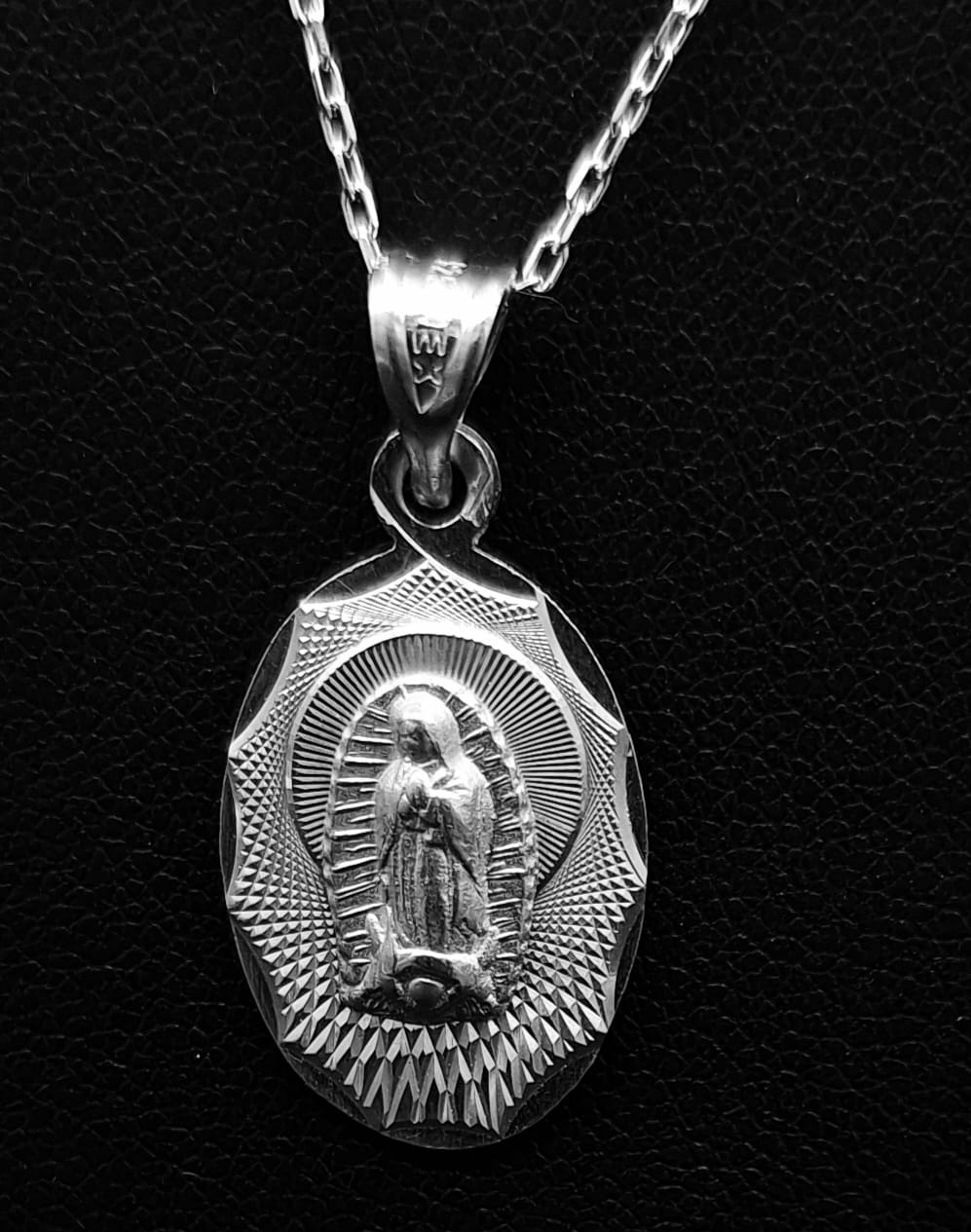 DIJE PLATA LEY 925 VIRGEN DE GUADALUPE