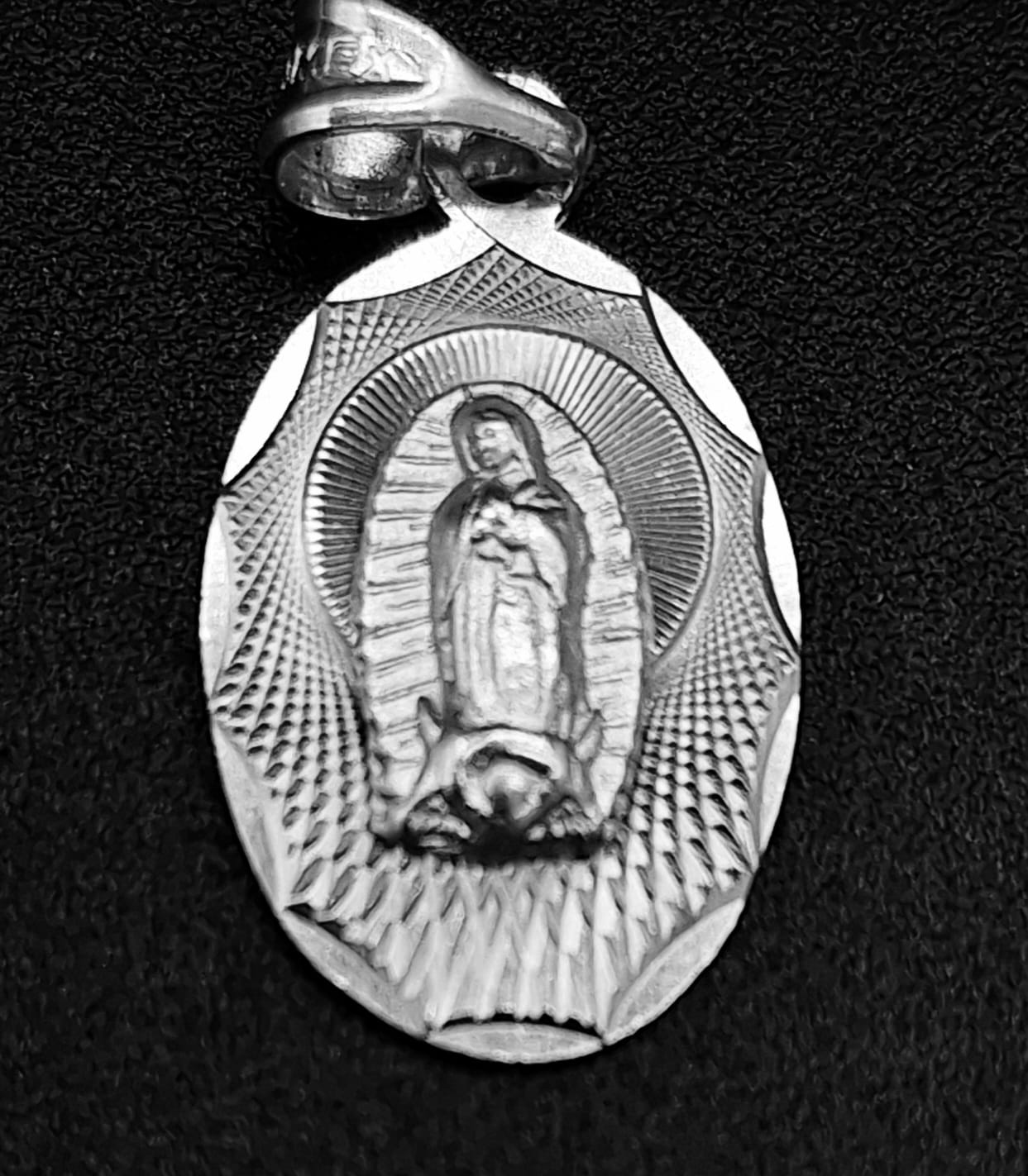 DIJE PLATA LEY 925 VIRGEN DE GUADALUPE