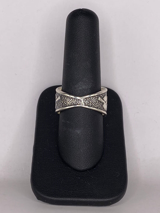 Anillo Plata Ley 925 de la Suerte — detalle de piedra