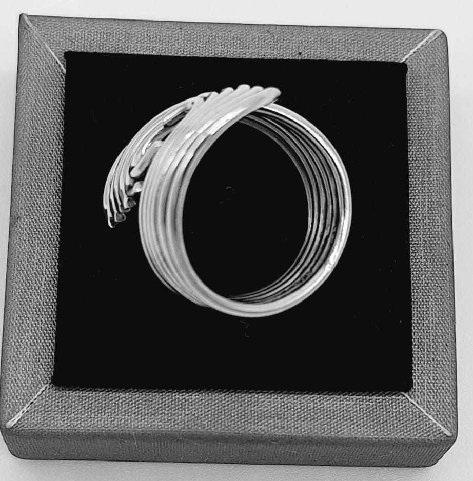 ANILLO PLATA LEY 925