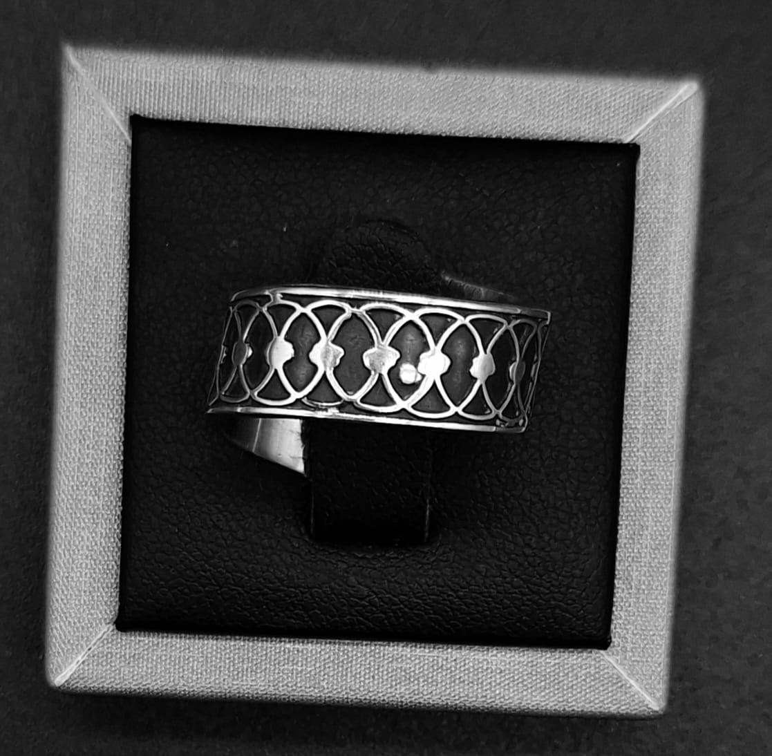 ANILLO PLATA LEY 925