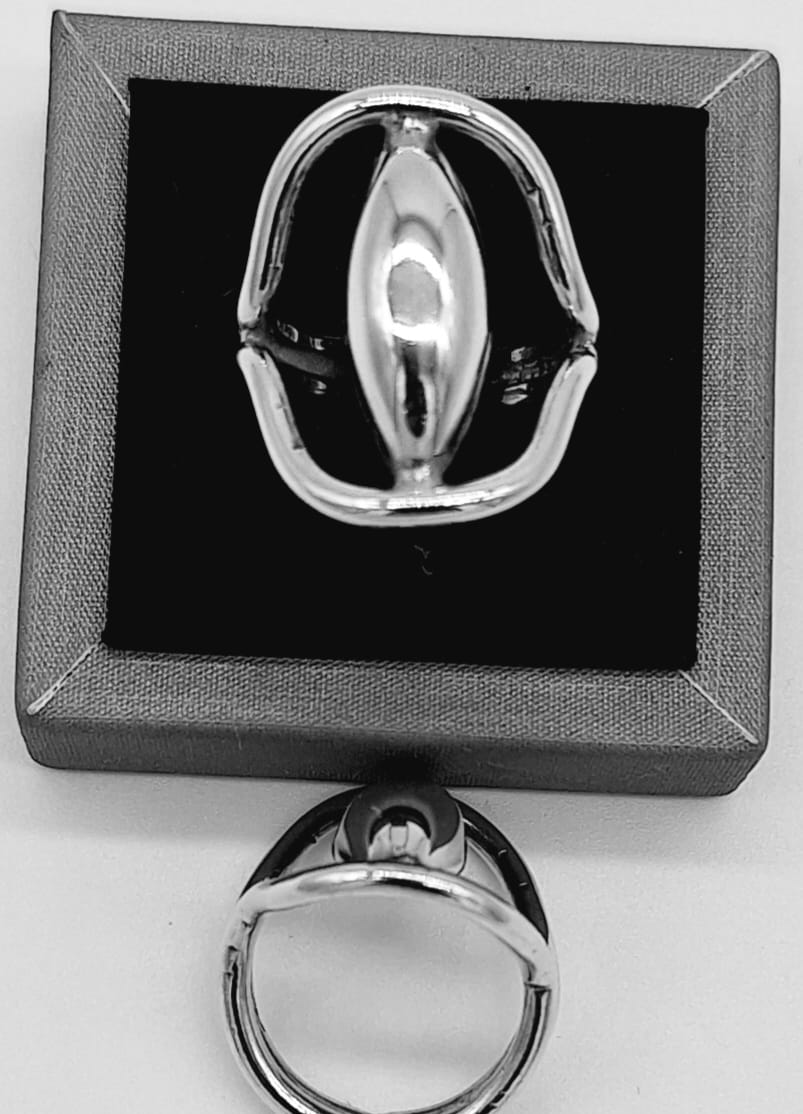 ANILLO PLATA LEY 925