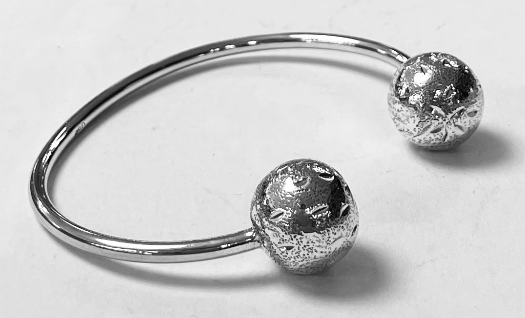 BRAZALETE OPTIMA DIAMANTADO EN PLATA LEY 925