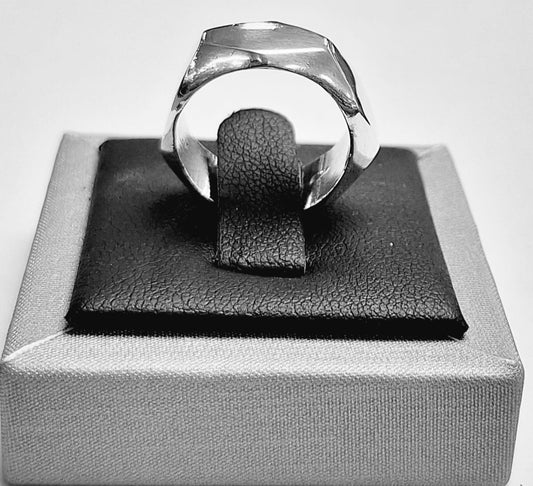 ANILLO  EN PLATA LE Y 925