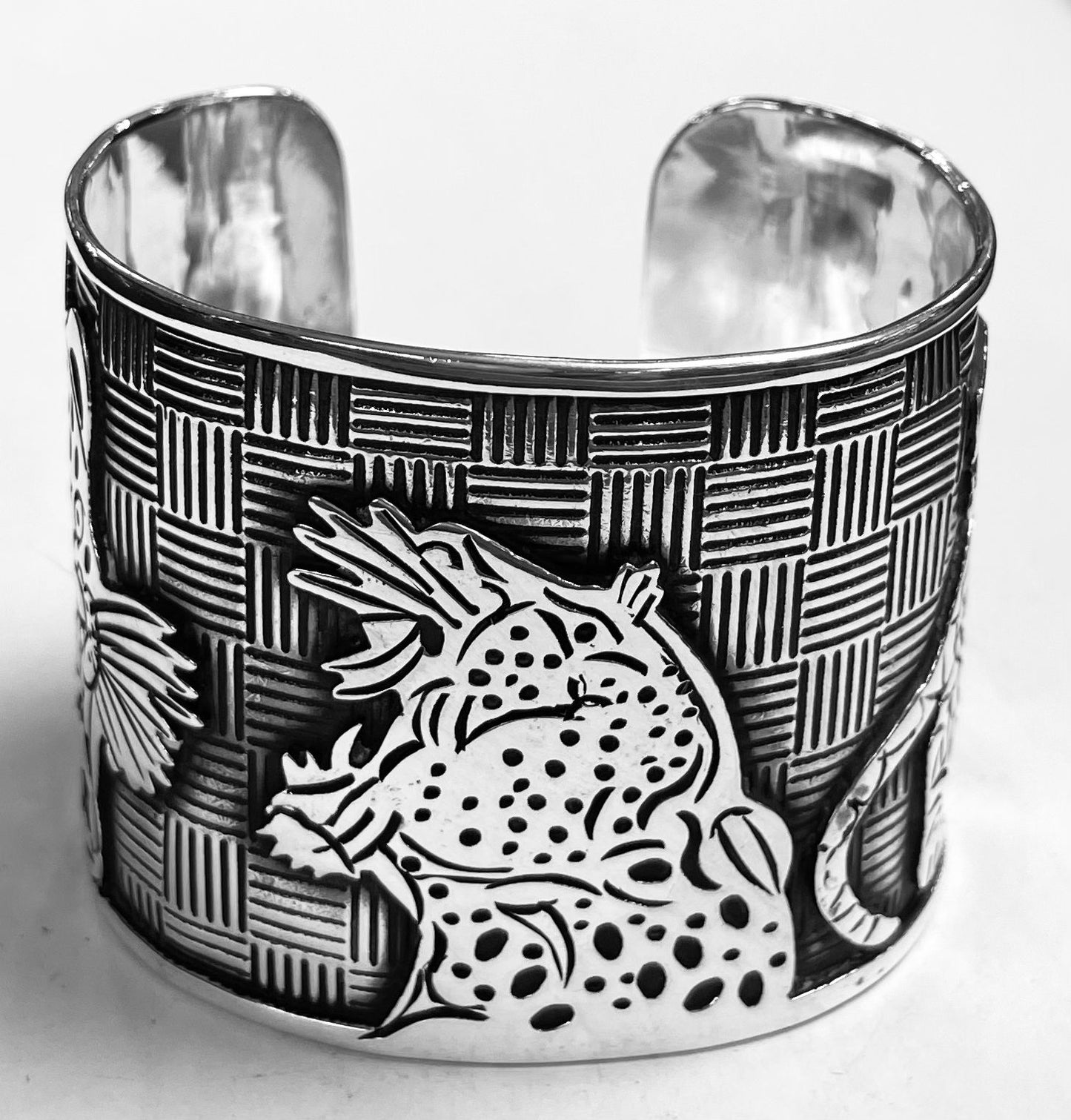 BRAZALETE JAGUAR EN PLATA LEY 925