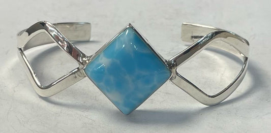 BRAZALETE CON LARI MAR EN PLATA LEY 925
