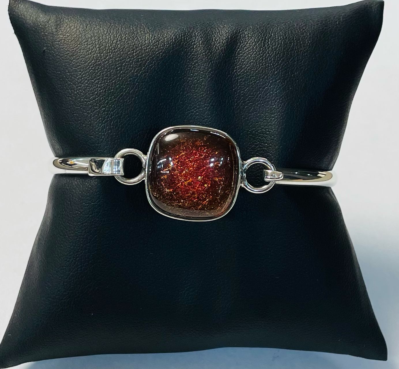 BRAZALETE CON DICROICO EN PLATA LEY 925
