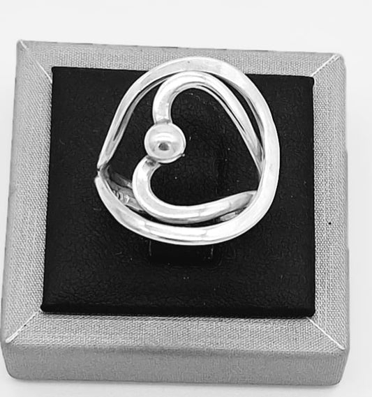 ANILLO PLATA LEY 925 .