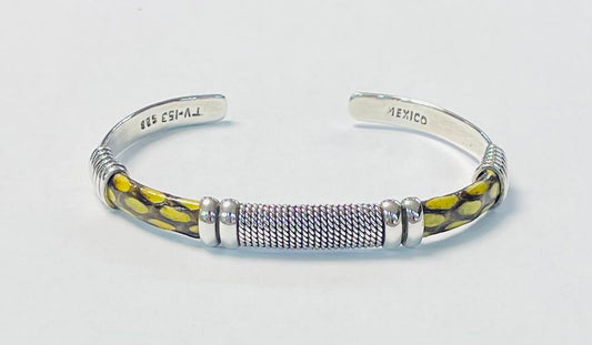 BRAZALETE EN PLATA LEY 925