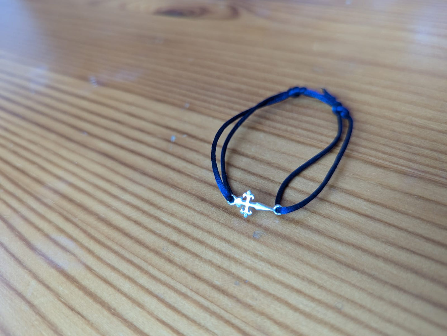 Pulsera con Cruz de Santiago en Plata 925