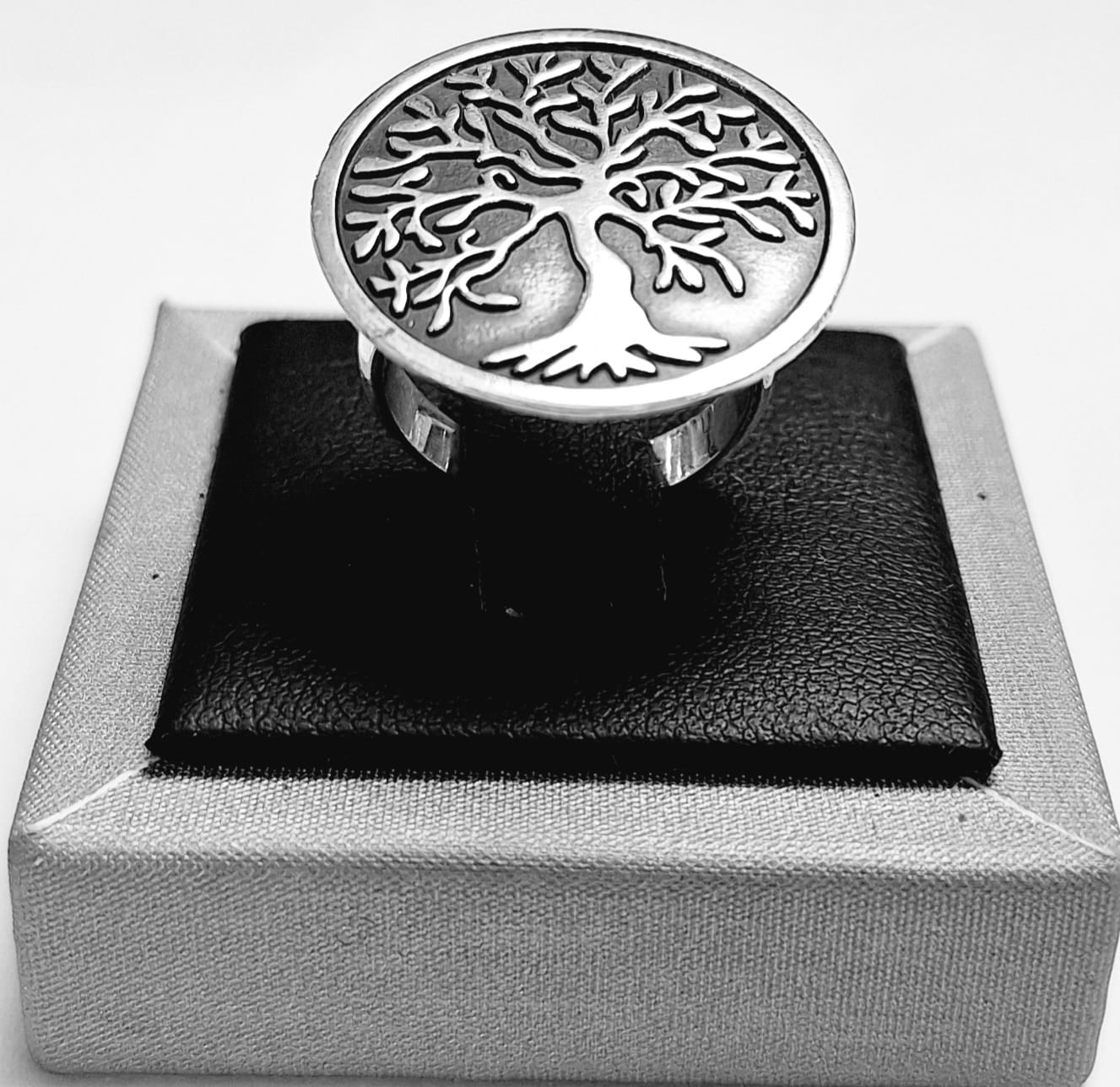 ANILLO ARBOL DE LA VIDA EN PLATA LEY 925