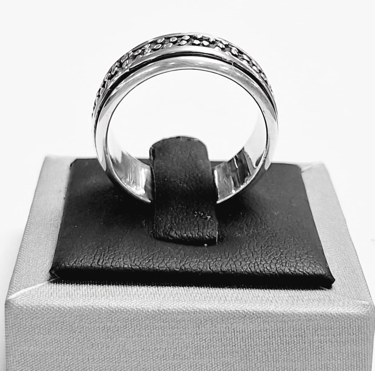 ANILLO ANTI ANSIEDAD EN PLATA LEY 925