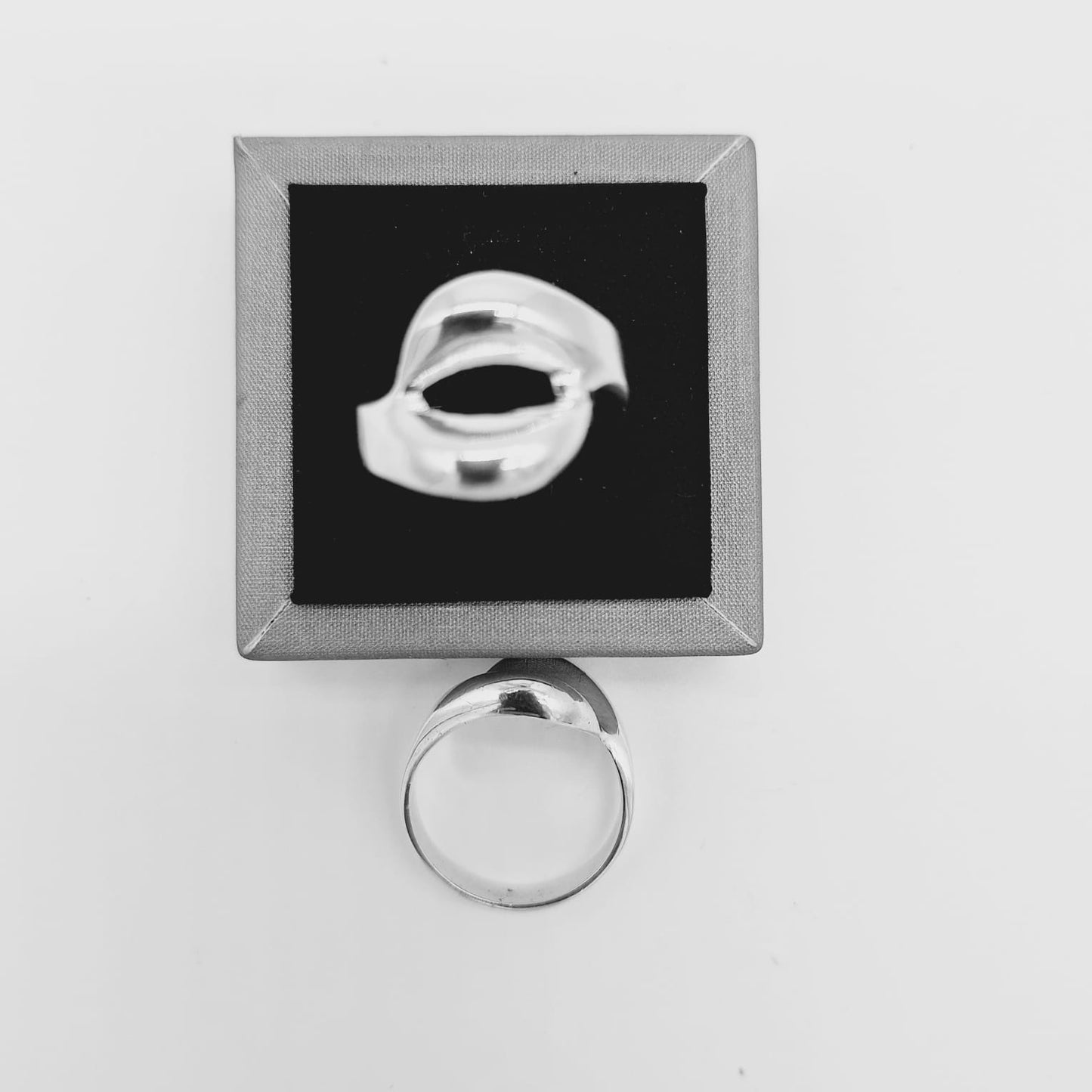 ANILLO PLATA LEY 925