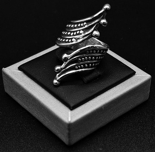ANILLO PLATA LEY 925 , VINTAGE