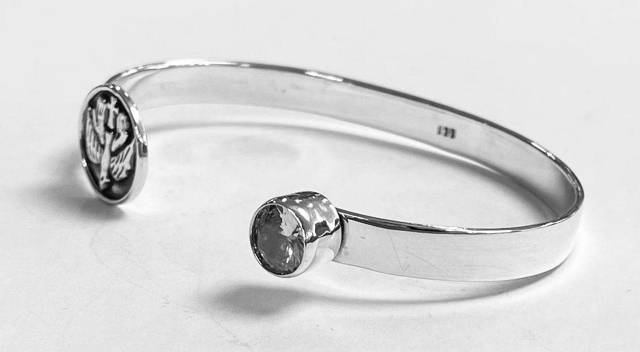 BRAZALETE EN PLATA LEY 925