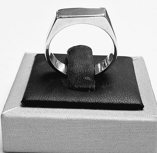ANILLO EN PLATA LEY 925