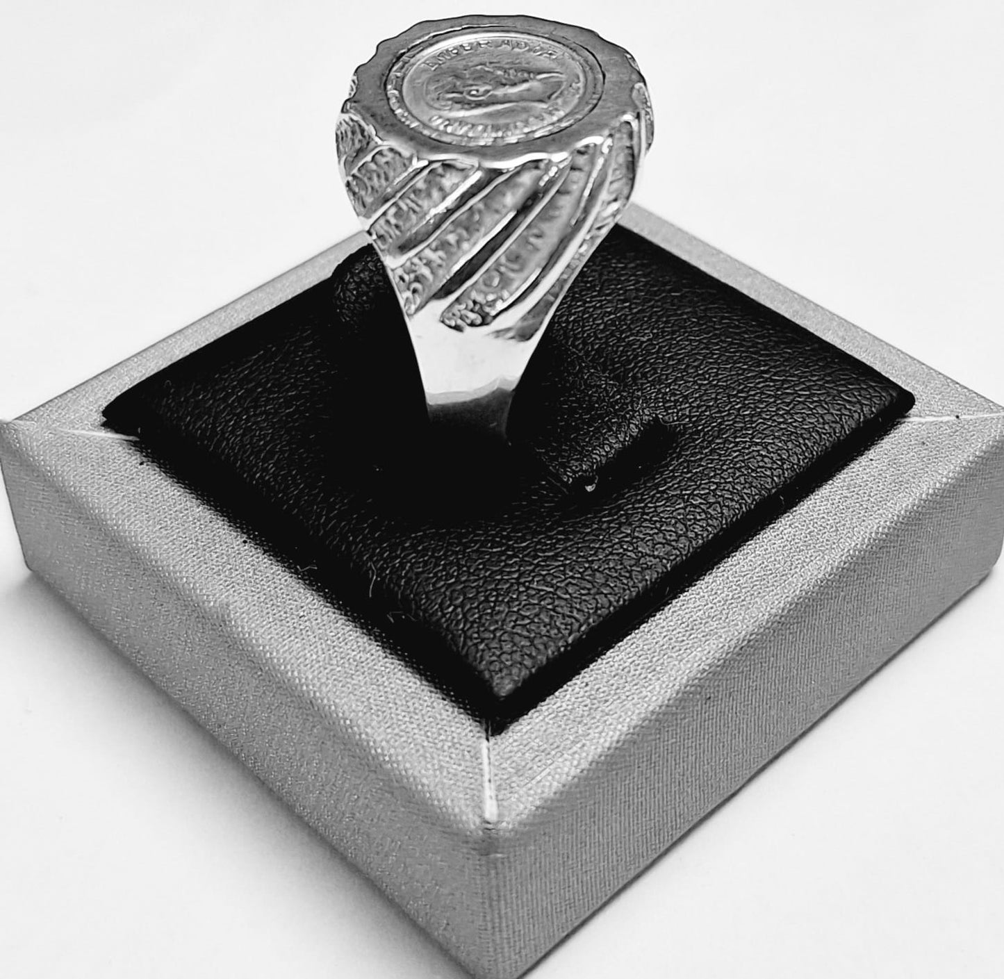 ANILLO MONEDA EMPERADOR EN PLATA LEY 925