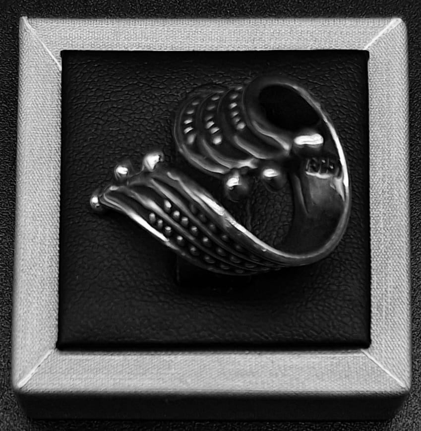 ANILLO PLATA LEY 925 , VINTAGE