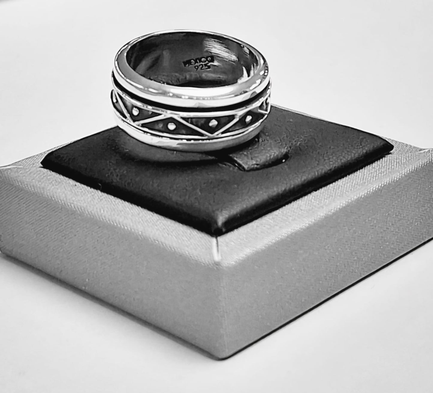 ANILLO ANTI ANSIEDAD EN PLATA 925