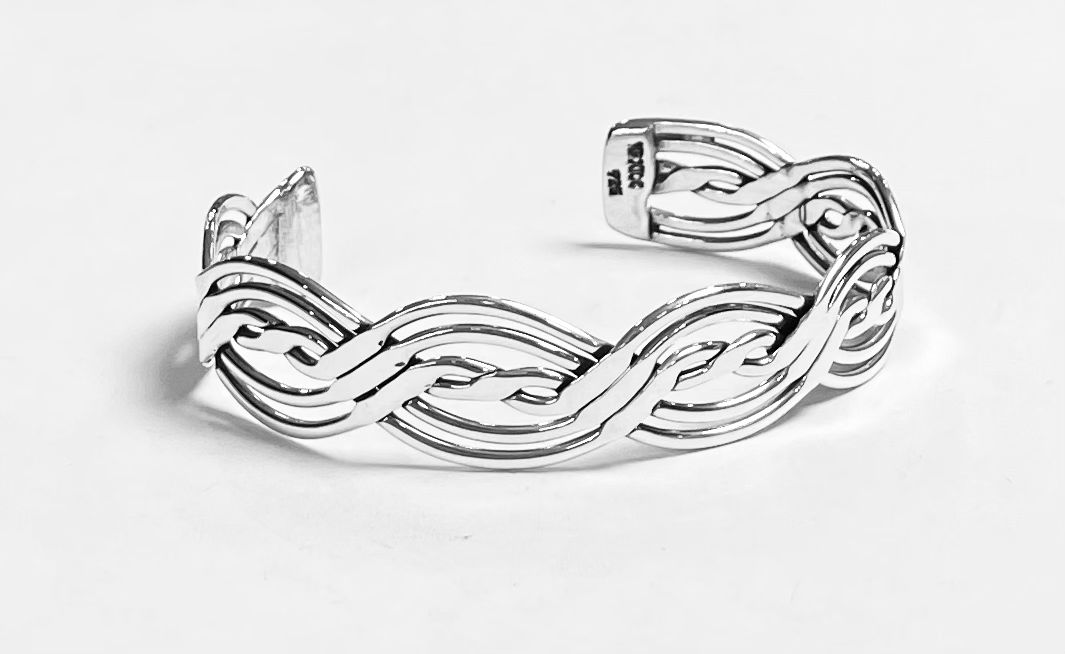 BRAZALETE EN PLATA LEY 925