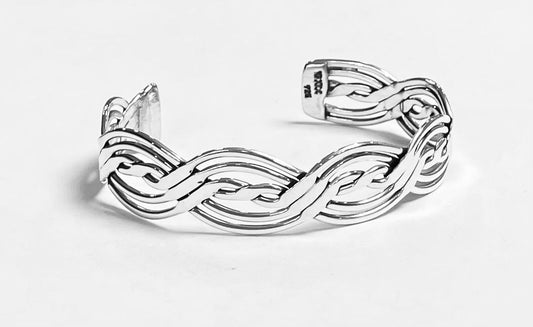 BRAZALETE EN PLATA LEY 925