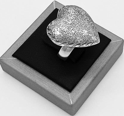 Anillo Diamantada Plata Ley 925