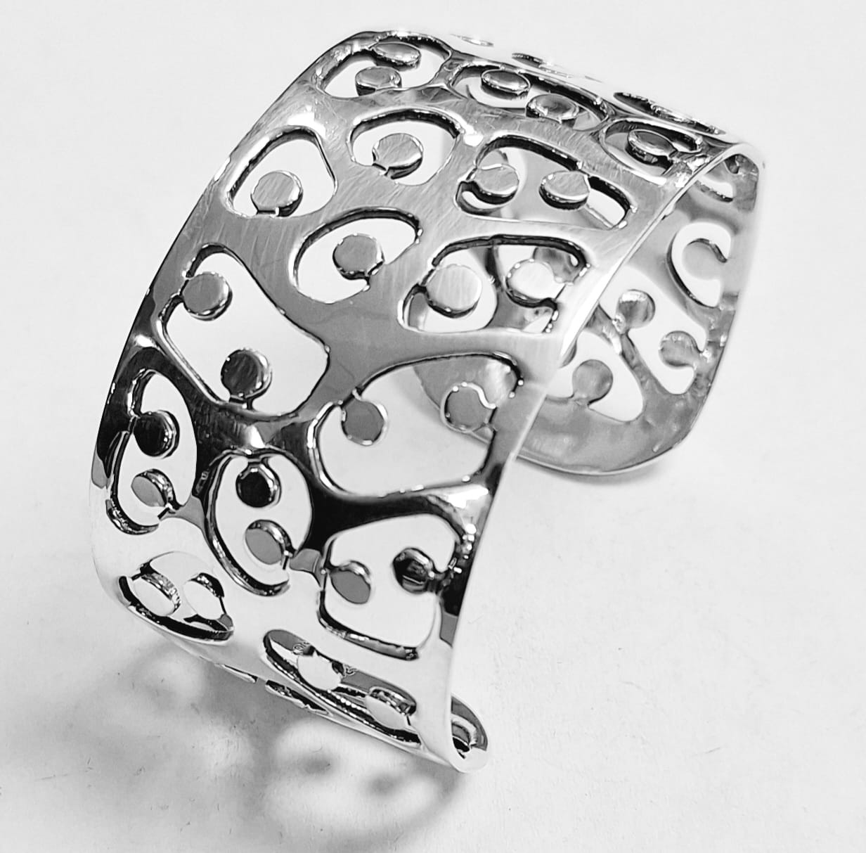 BRAZALETE EN PLATA  LEY 925