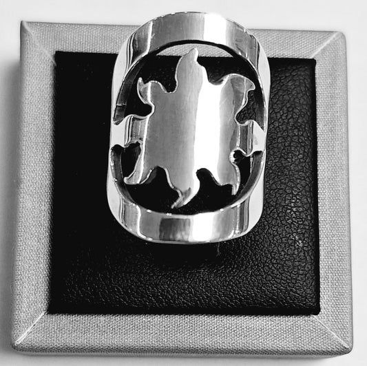 ANILLO PLATA LEY 925