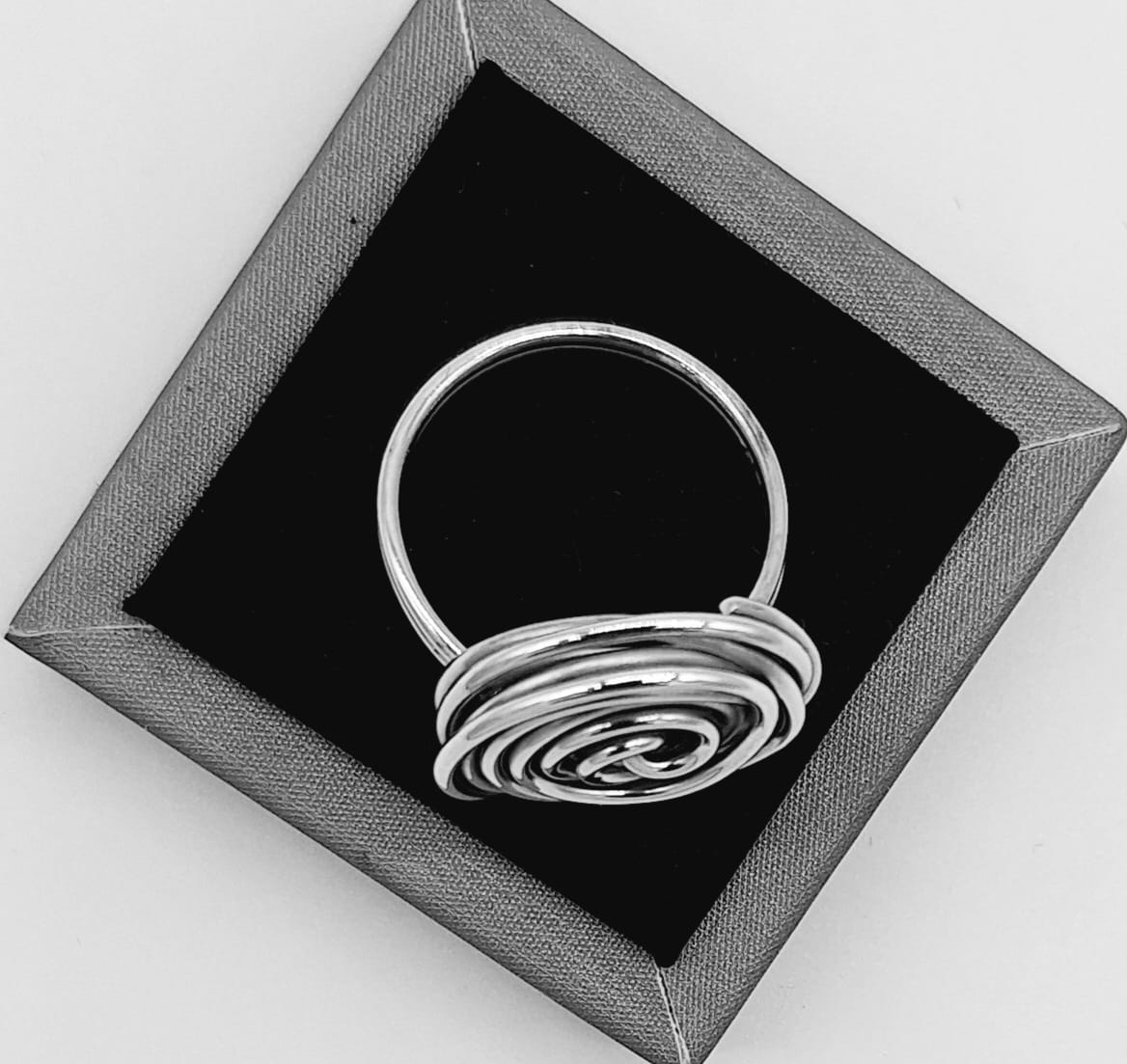 ANILLO PLATA LEY 925.
