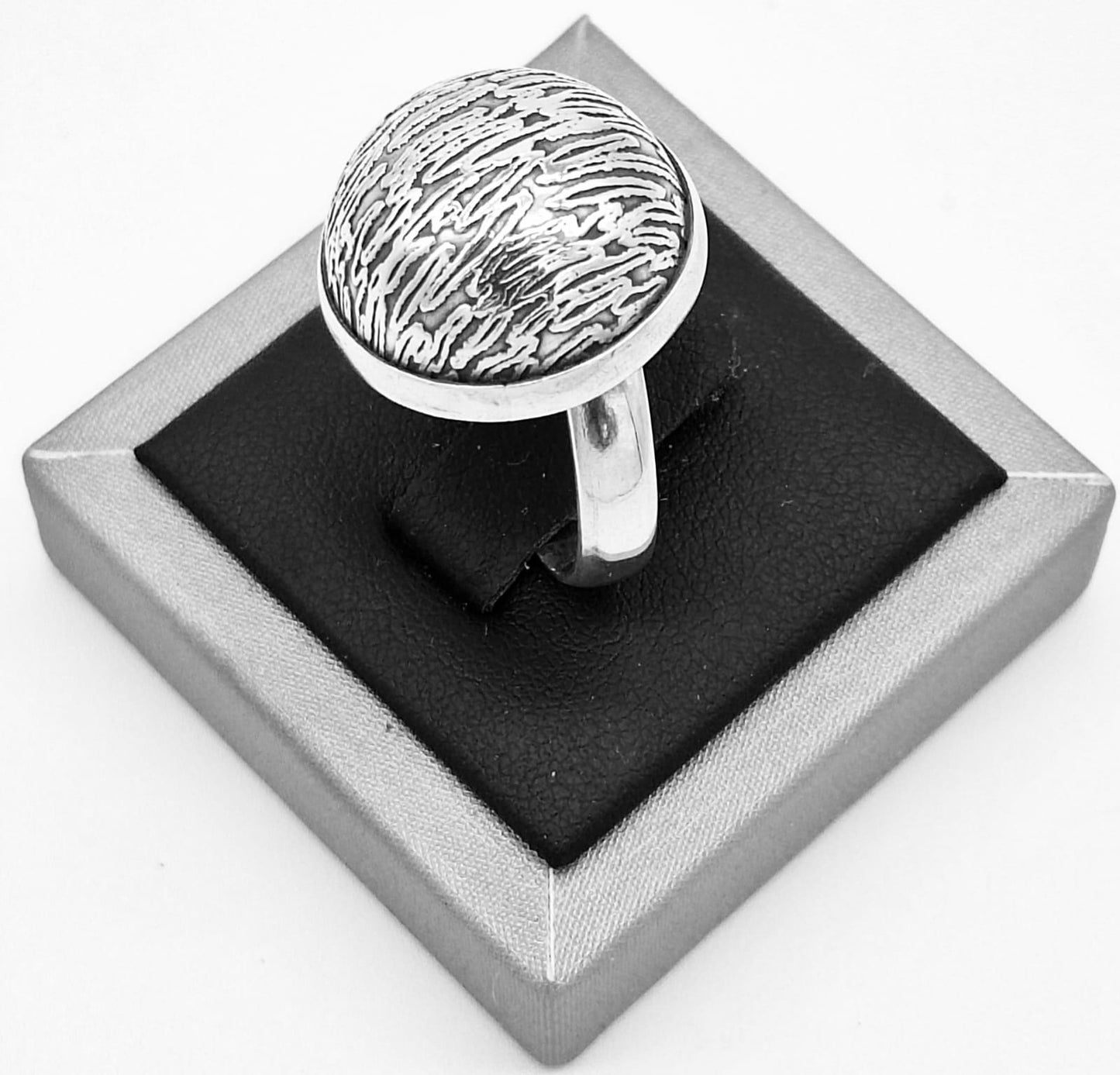 ANILLO PLATA LEY 925
